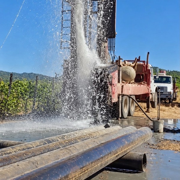 Pozos profundos para riego agrícola: por qué anticiparse a la escasez de agua es fundamental